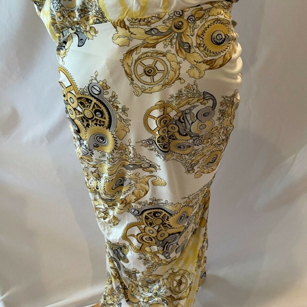 Versace Collection Womens Abito Donna Jersey Dress Size 46 US 10 NWT Vintage - Picture 4 of 11